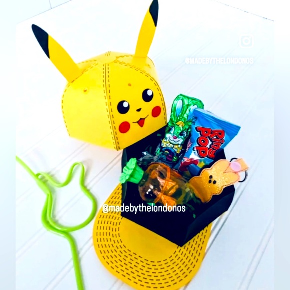 Handmade cardstock baseball caps - Picture 1 of 11